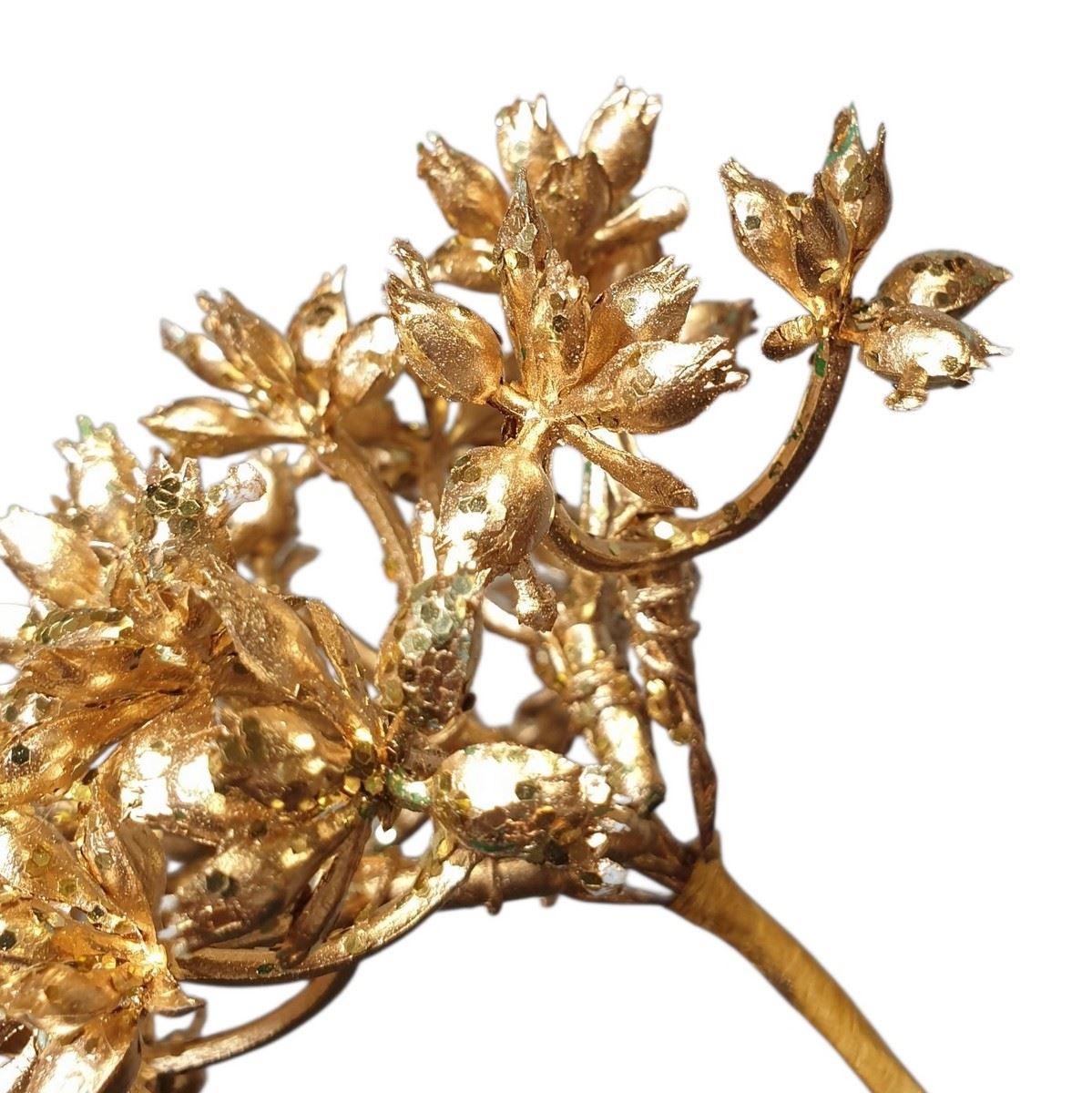 KOPER PICK x6 10CM GLITTER GOLD