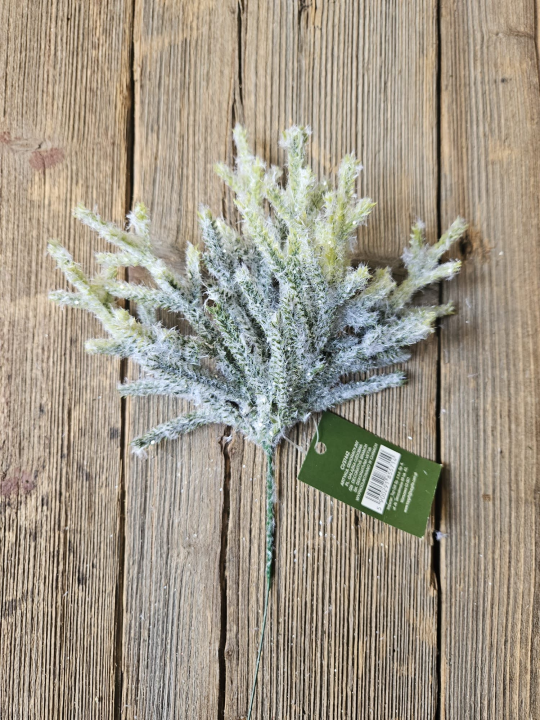 GAŁĄZKA IGLASTA MINI PIK 28cm SNOW GLITTER