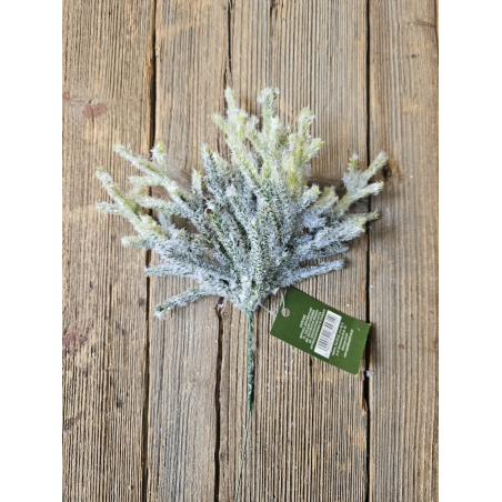 GAŁĄZKA IGLASTA MINI PIK 28cm SNOW GLITTER
