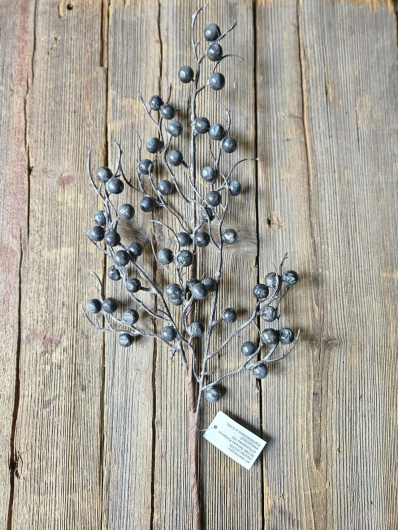 GAŁĄZKA OWOCE 58CM GRAY