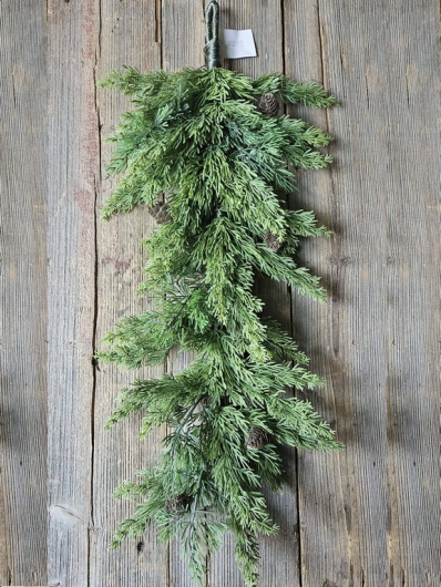 CYPRYS ZWIS Z SZYSZKAMI 70CM GREEN