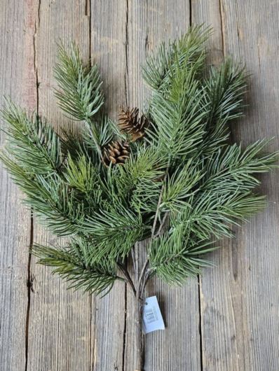 SOSNA BUKIET Z SZYSZKAMI 48CM GREEN