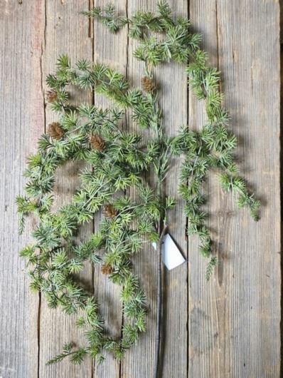 MODRZEW ZWISAJĄCY GAŁĄZKA  98CM  GREEN