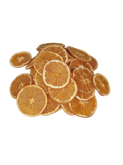 PLASTRY POMARAŃCZY DEKORACYJNE 5-7CM 100G/SUSZ