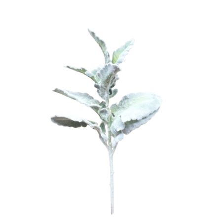MRÓZ GAŁĄZKA FLOKOWANA 36CM GRAY GREEN