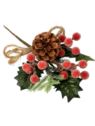 ZIMOWY PIK OSTROSKRZEW Z OWOCAMI 14CM /24440 RED