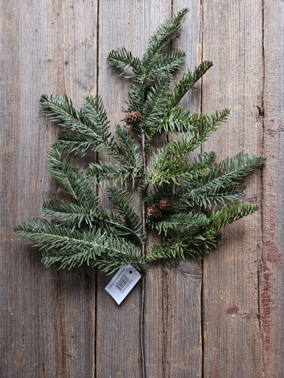 ŚWIERK Z SZYSZKAMI GAŁĄZKA 62CM RT GREEN