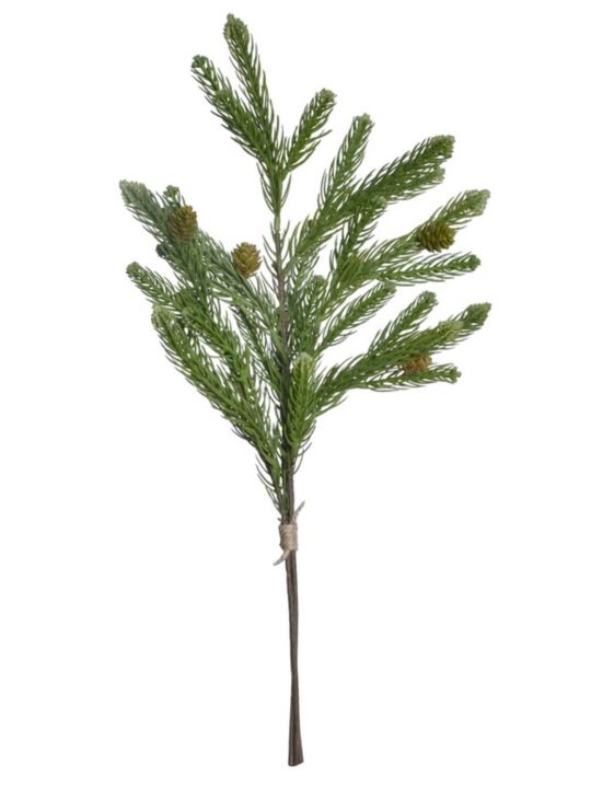 ŚWIERK Z SZYSZKAMI PĘCZEK 51CM XYD036 RT GREEN