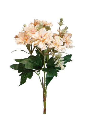 BUKIET DROBNE KWIATUSZKI 30CM CV31831 PEACH