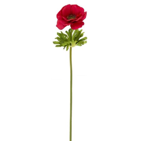 ANEMON POJEDYNCZY 52CM REAL TOUCH RED