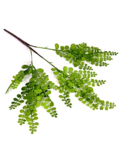 GAŁĄZKA Z ZIELONYMI LISTKAMI 57CM GREEN