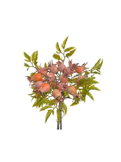 Dzika róża 3szt/pęcz. -sztucz.rośl.