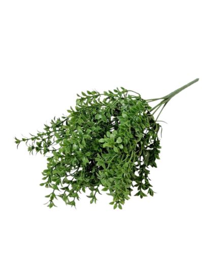 BUKSZPAN DROBNY BUKIET DODATEK 32CM GREEN