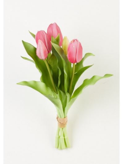 TULIPAN PĘCZEK SILIKONOWY 5 X PĄK BEAUTY PINK