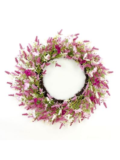 WIANEK WIOSENNY 60CM MIX PINKK CREAM