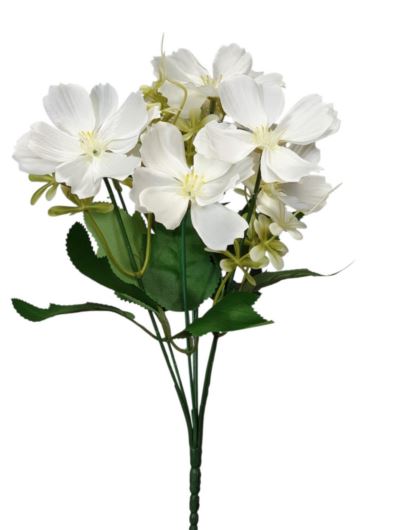 KOSMOS BUKIET 32CM WHITE
