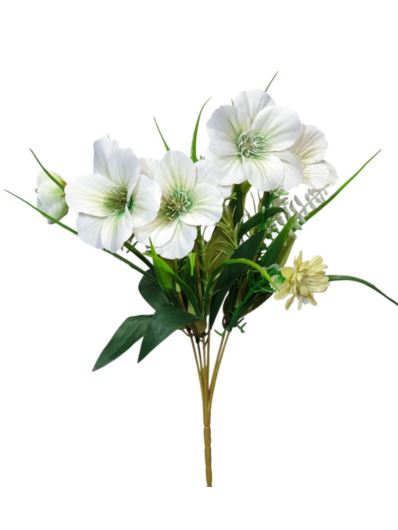 POWOJNIK BUKIET 30CM WHITE