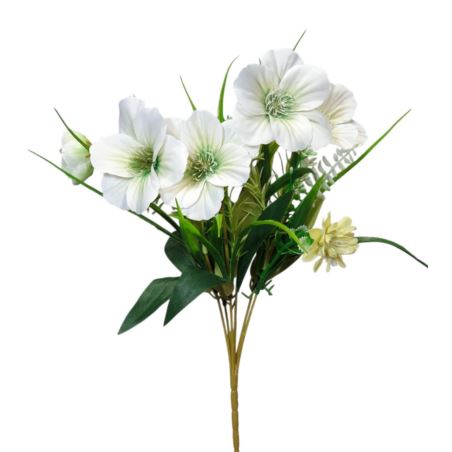 POWOJNIK BUKIET 30CM WHITE