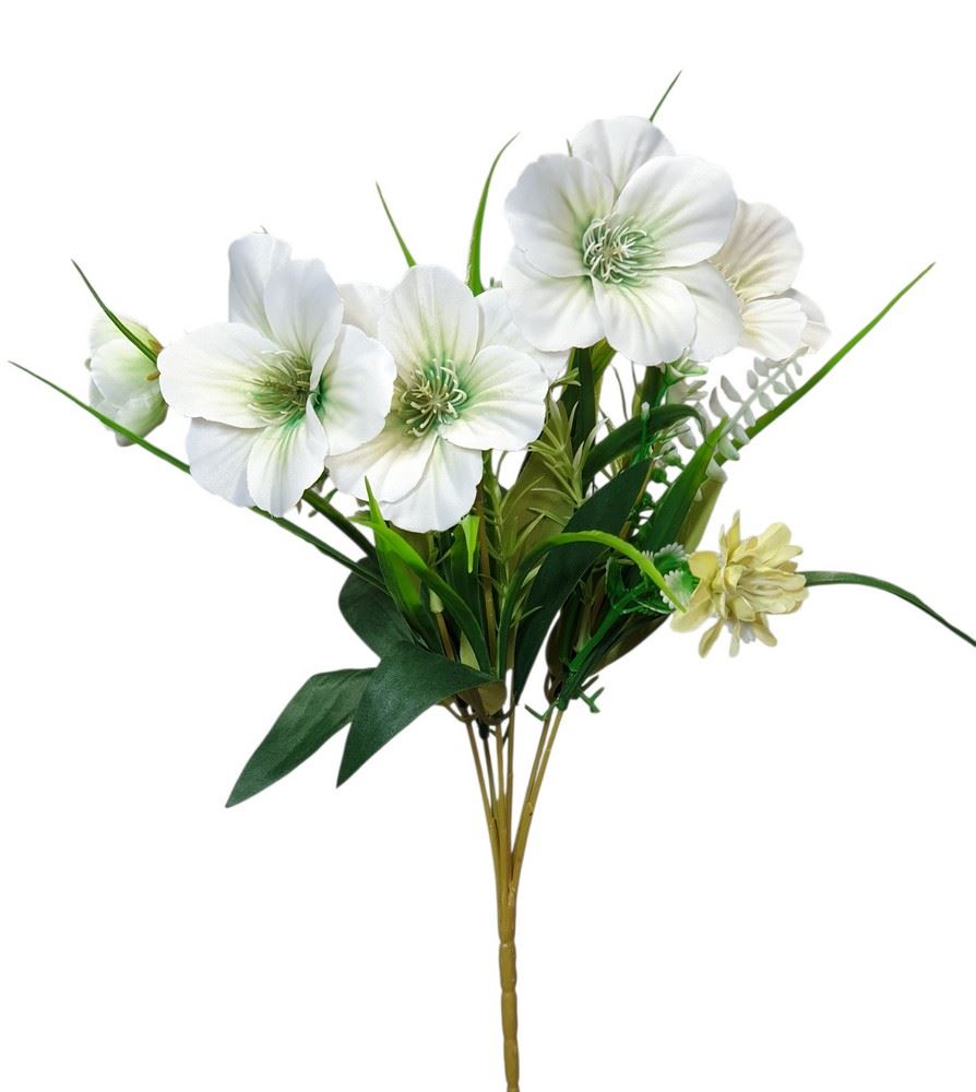 POWOJNIK BUKIET 30CM WHITE