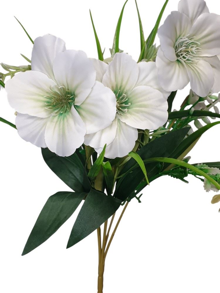 POWOJNIK BUKIET 30CM WHITE