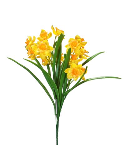 ŻONKIL BUKIET GUMA 37CM YELLOW ORANGE