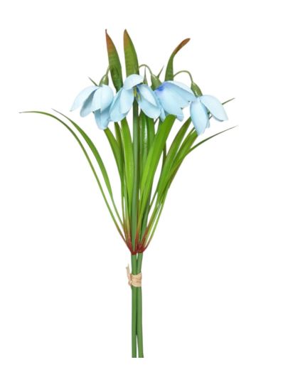 PRZEBIŚNIEG PĘCZEK 3 GAŁĄZKI 27CM / 30078 LT BLUE