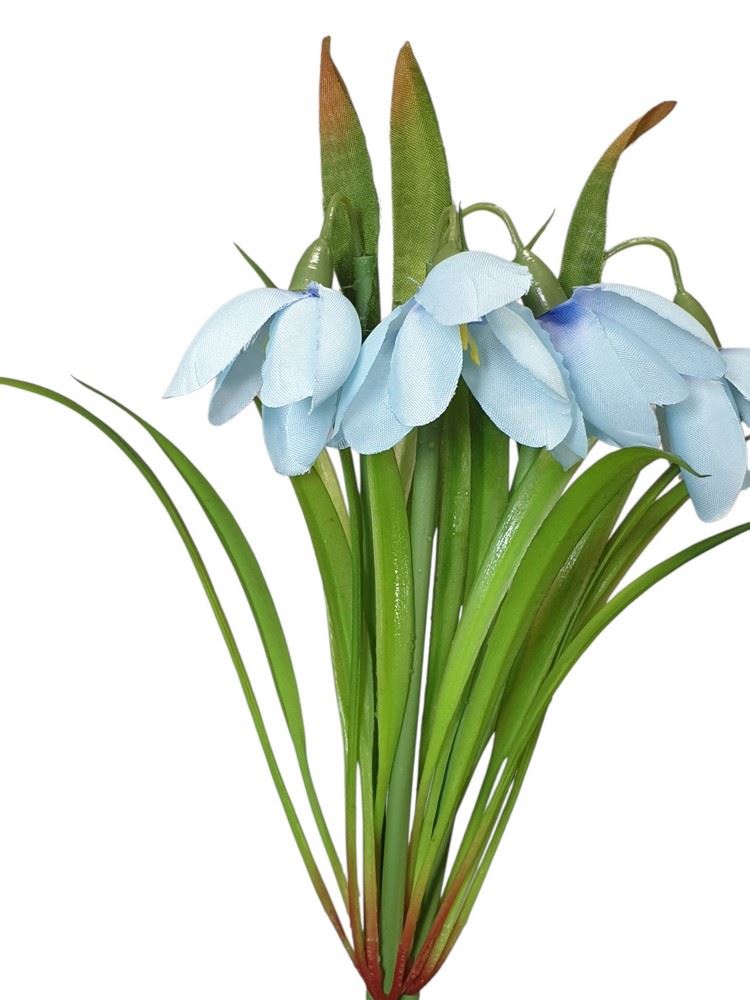 PRZEBIŚNIEG PĘCZEK 3 GAŁĄZKI 27CM / 30078 LT BLUE