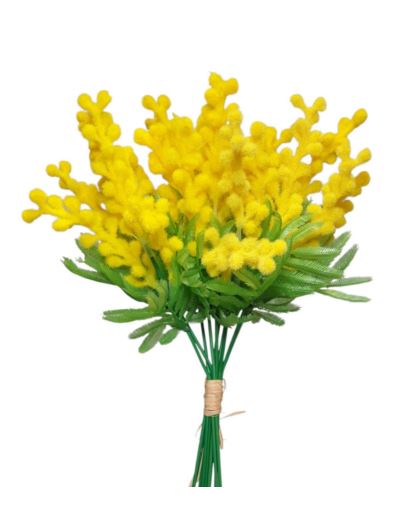 Mimoza 10szt/pęcz. -sztucz.rośl.