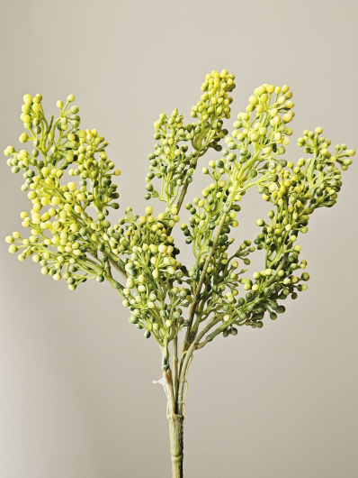 BUKIET DEKORACYJNY KULECZKI 35CM GRN-YEL