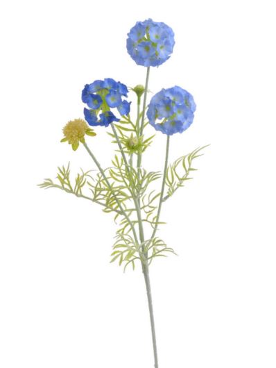 DRAKIEW GWIEŹDZISTA FLOKOWANA ŁODYGA 62CM BLUE