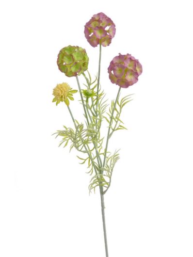 DRAKIEW GWIEŹDZISTA FLOKOWANA ŁODYGA 62CM PU/GR
