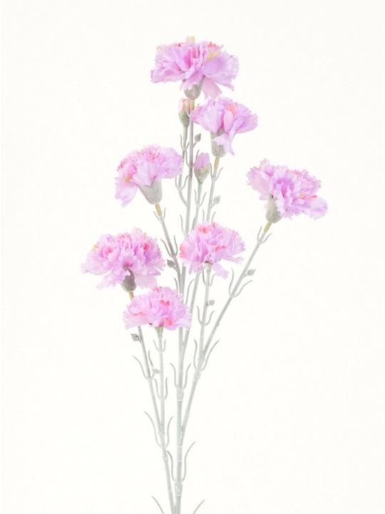 GOŻDZIK GAŁĄZKA 7 KWIATÓW 72CM LILAC