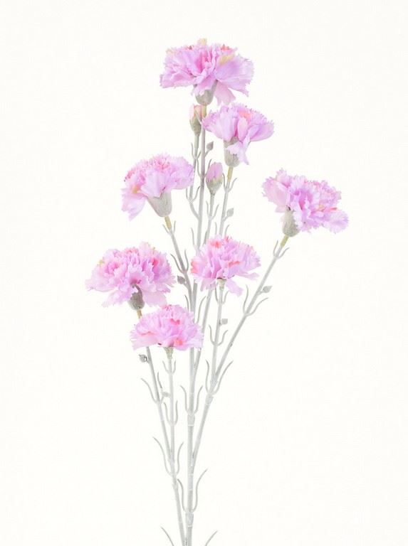 GOŻDZIK GAŁĄZKA 7 KWIATÓW 72CM LILAC