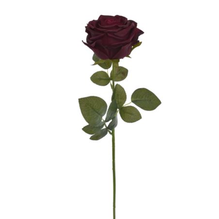 RÓŻA POJEDYNCZA 69CM TAJ1016 BURGUNDY