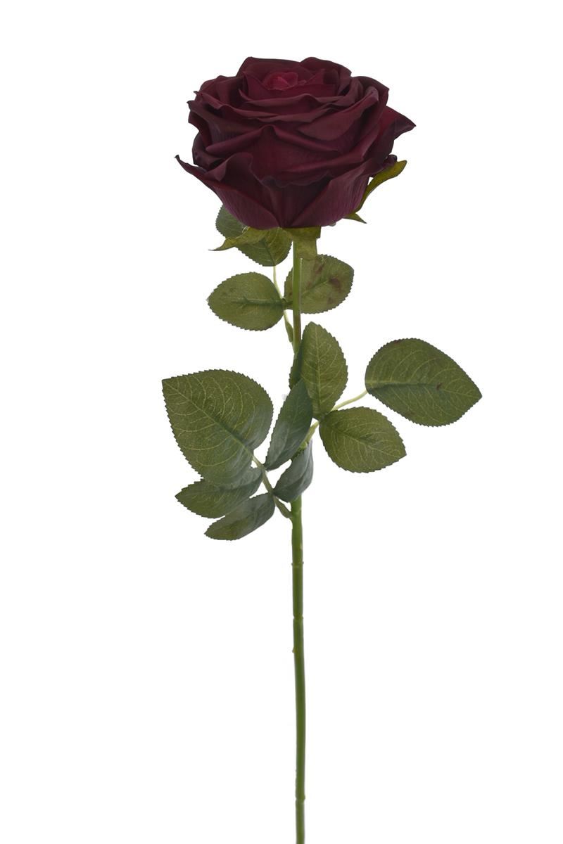 RÓŻA POJEDYNCZA 69CM TAJ1016 BURGUNDY