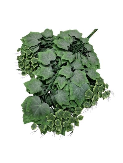 LIŚĆ OMSZAŁY WINOBLUSZCZ GAŁĄZKA 72CM POWDER GREEN