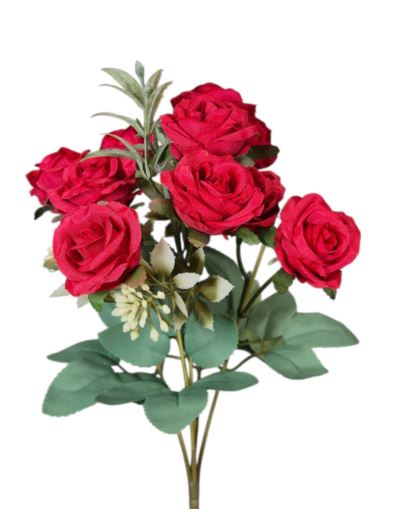 BUKIECIK DROBNYCH RÓŻ 31CM GL009 RED