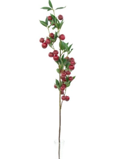 WIŚNIA - CZEREŚNIA GAŁĄZKA Z OWOCAMI 98CM DK RED