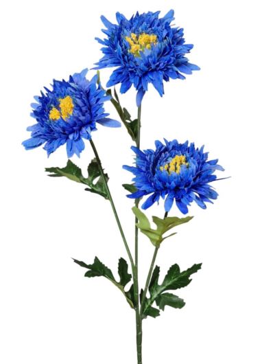 ASTER GAŁĄZKA 64CM BLUE