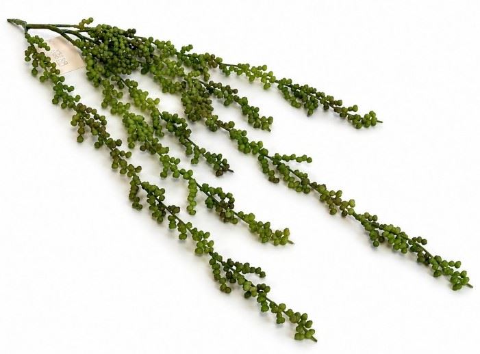 SENECIO SZNUR PEREŁ STARZEC GUMOWY 67CM GRN PINK