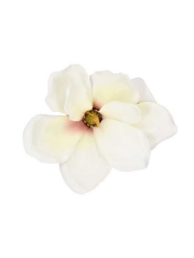 MAGNOLIA GŁÓWKA Z KLIPSEM 16CM CREAM WHITE