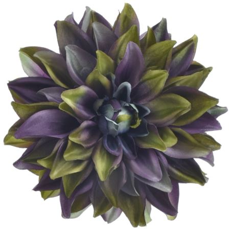 DALIA GŁOWA 18CM ART285 EGGPLANT GREEN