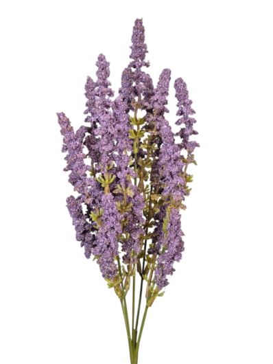 WRZOSIEC SZTUCZNY BUKIET 37CM GSCXM138 DK PURPLE