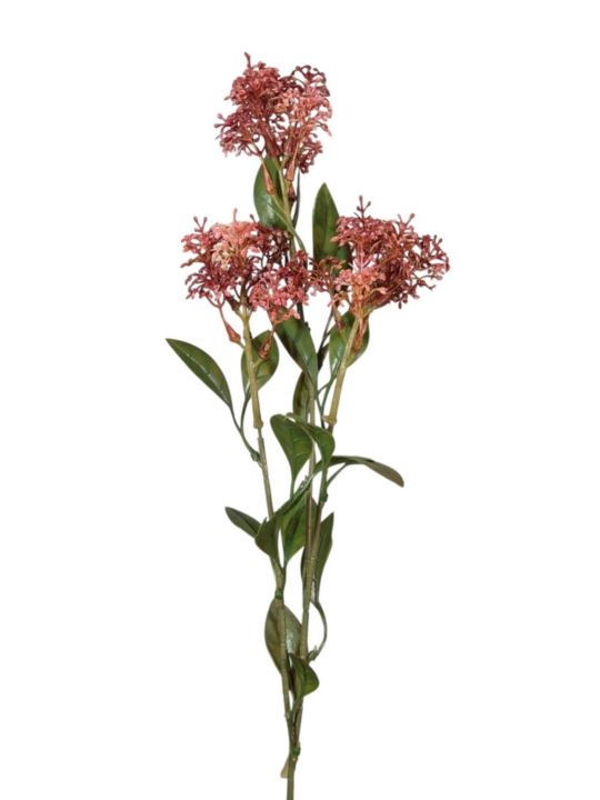 SKIMIA SZTUCZNA GAŁĄZKA 62CM MAUVE