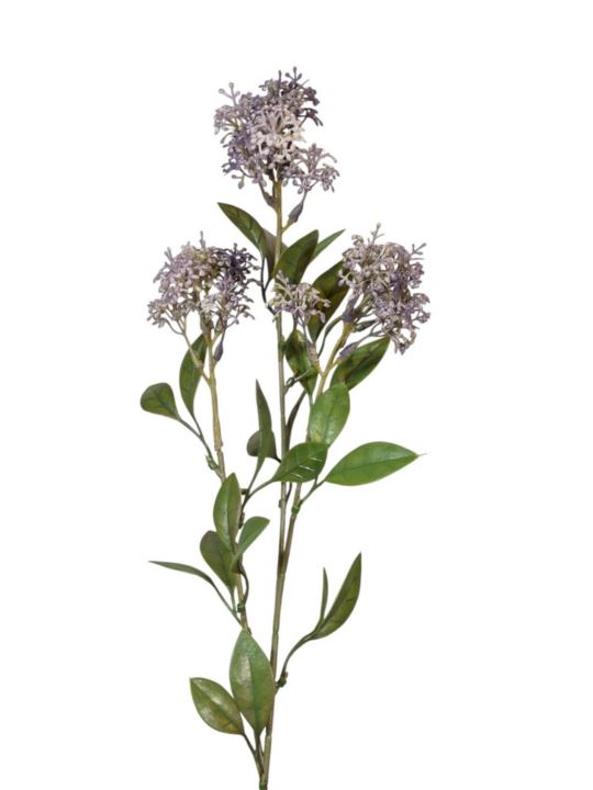 SKIMIA SZTUCZNA GAŁĄZKA 62CM PURPLE