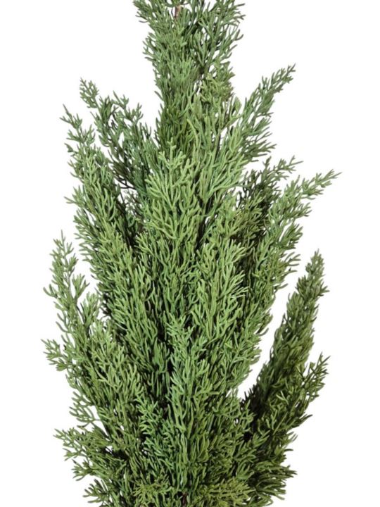 CYPRYS SZTUCZNA GUMOWA ROŚLINA 78CM GREEN