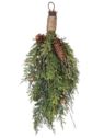 SZTUCZNY PĘK ŚWIĄTECZNY TUI I ŚWIERKU 62CM GREEN