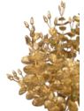 EUKALIPTUS SZTUCZNY BUKIET BROKAT 35CM GOLD
