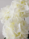 HORTENSJA BUKIET 5-KWIATOWY 40CM WHITE