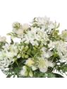 HORTENSJA GUMA OSET BUKIET 40CM WHITE